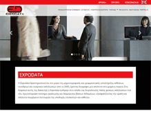 Tablet Screenshot of expodata.gr