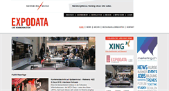 Desktop Screenshot of expodata.ch